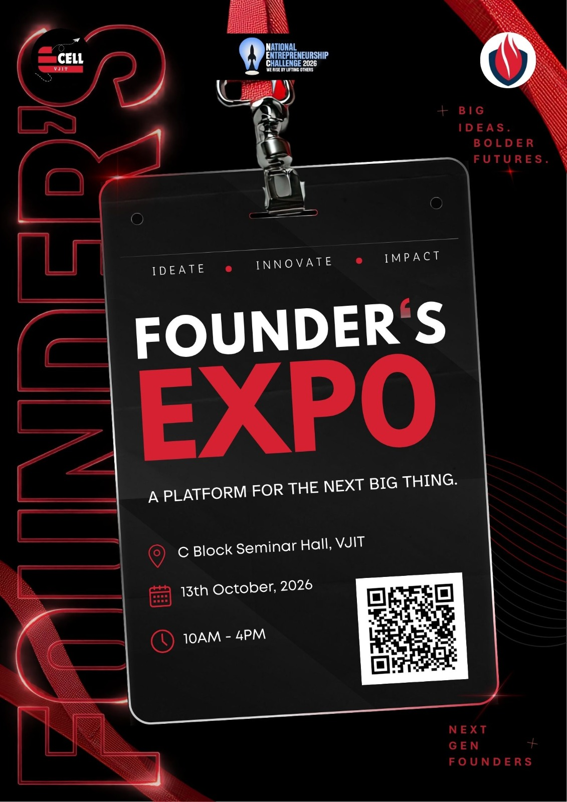 Founders Expo '26 poster